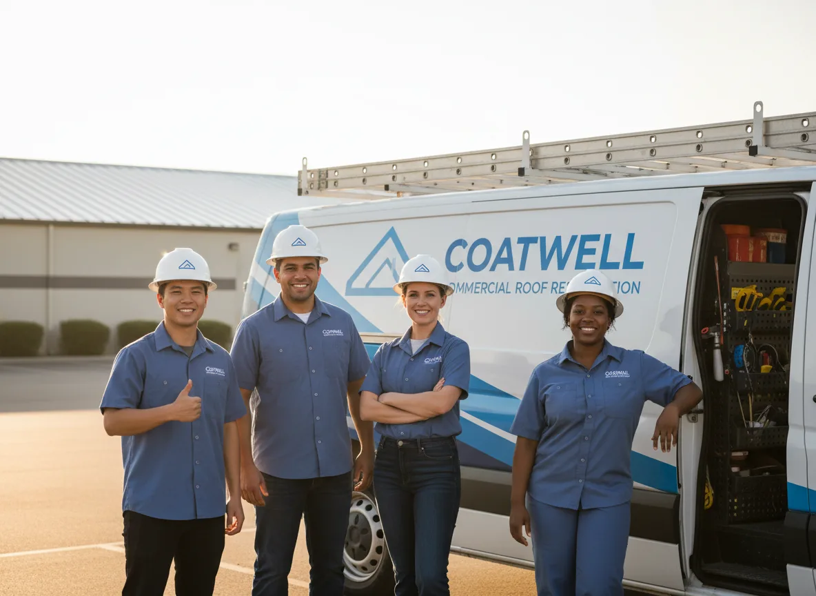 Commercial roof coating company in South Bend, WA